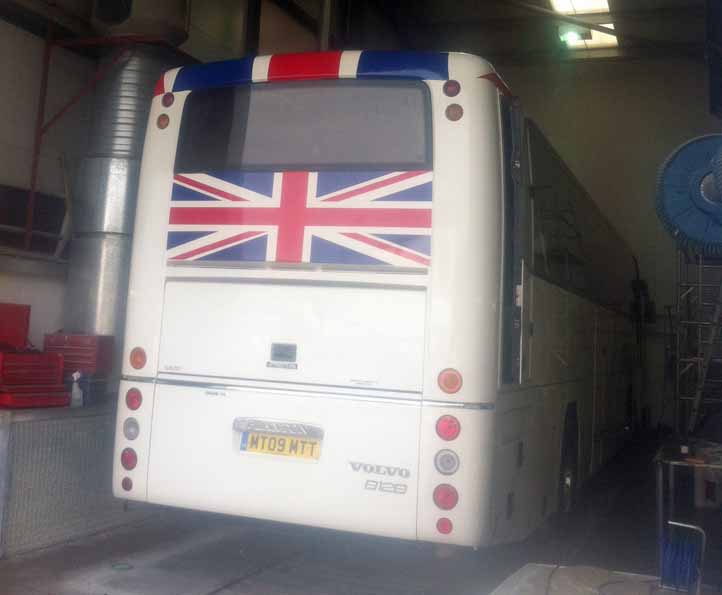 Motts Travel Coach Trip Volvo B12B Plaxton